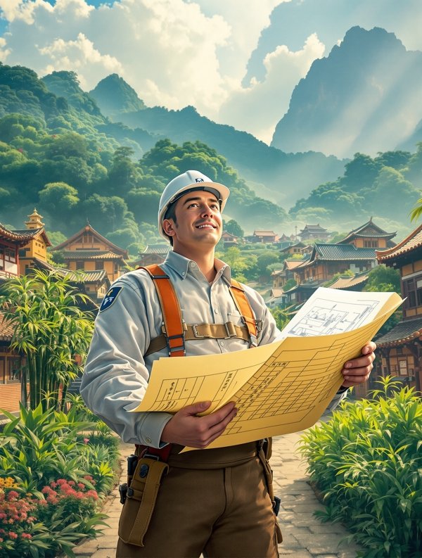 我在古代搞基建 短剧速递海报 - 三米影视