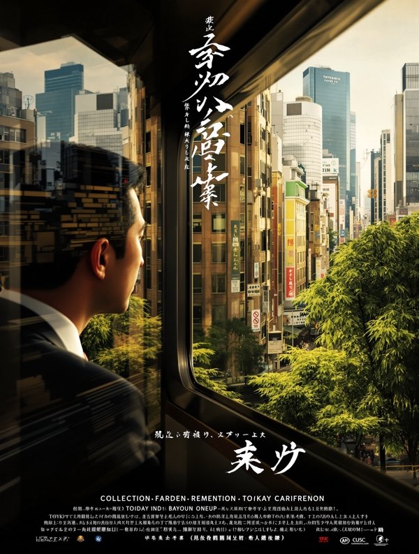 东京冷暖 海外剧场海报 - 三米影视