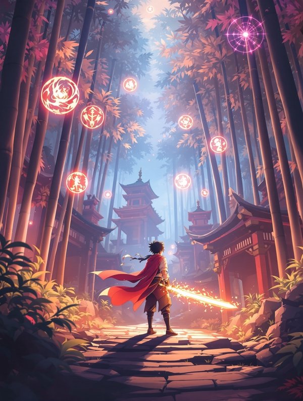剑与灵 奇幻 冒险 战斗 剑与灵 动漫新番海报 - 三米影视